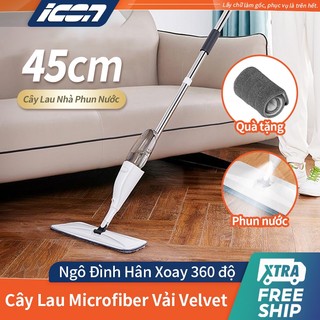 ICON  Cây lau nhà phun sương  chổi lau nhà thông minh đa năng, bền bĩ có bình xịt nước tiện dụng