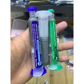 Tuýp thiếc hàn bo mạch điện thoại rl-404s / 10cc / kèm piton và kim / thiếc ống sợi 0.8mm x 3m / thiếc tuýp 40g