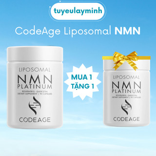   COMBO 2 HỘP  NMN Codeage Liposomal Chống Lão Hoá Da Giúp Lão Hóa Ngược Và Kéo Dài Tuổi Thọ 90 viên 