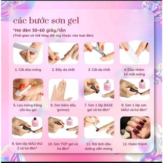 Set 18 màu THẠCH VERYGOOD NAIL[TẶNG  BẢNG TRỐNG KHÔNG MÓNG]