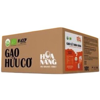 Gạo hữu cơ hoa nắng gạo lứt