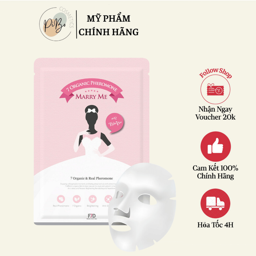 Mặt Nạ Cấp Ẩm Marry Me - Lẻ 1 Miếng