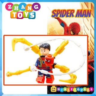 Đồ chơi Xếp hình Người nhện Spider Man Iron man Avengers Endgame Siêu anh hùng Marvel Minifigures Eagle EG110