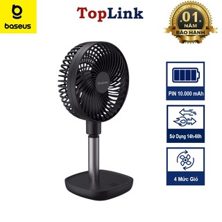 Quạt Mini Để Bàn 10000mah Yoobao F1 Sạc 6.5h Sử Dụng 14h Đến 60h 4 Mức Độ Gió Dễ Dàng Vệ Sinh
