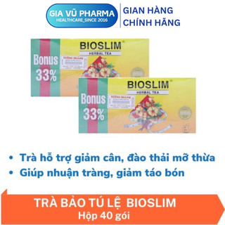 BIOSLIM Trà Bảo tú lệ hỗ trợ giảm cân