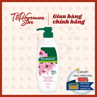 Sữa tắm palmolive chiết xuất hoa anh đào tự nhiên - chai 500ml - date 10/2026