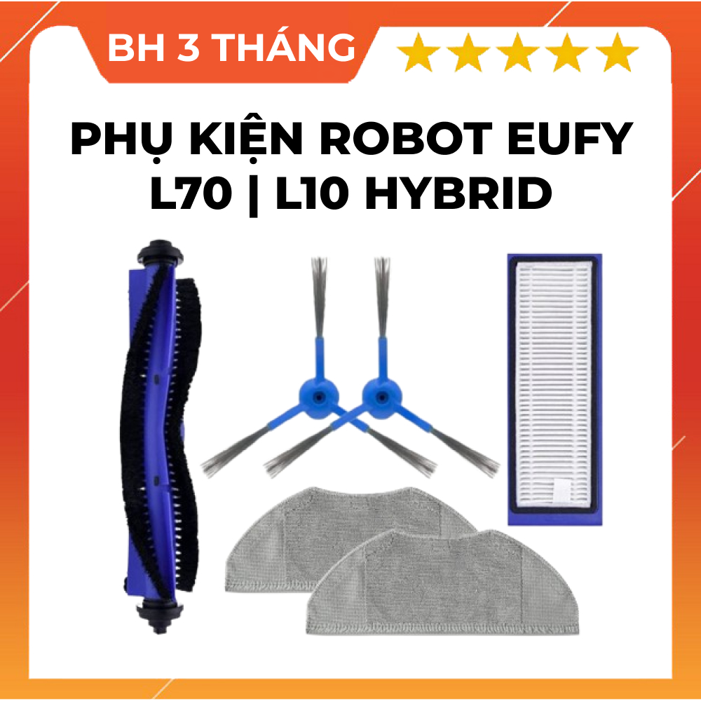 Bộ Phụ Kiện Thay Thế Cho Robot Hút Bụi Anker Eufy Robovac L70