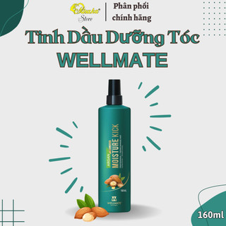 Xịt dưỡng phục hồi tóc Wellmate Moisture Kick Argan Collagen - 160ml