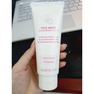 Sữa rửa mặt ZA True White Cleansing Foam 100g mẫu mới
