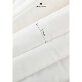 [3 mẫu] Ga bọc nệm dáng oval, drap bọc nệm cũi oval