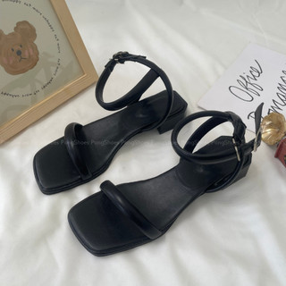 Giày Sandal quai ngang đơn giản- Full Box- Mã 1567