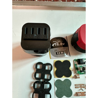 vỏ mạch pin 16.8 vol