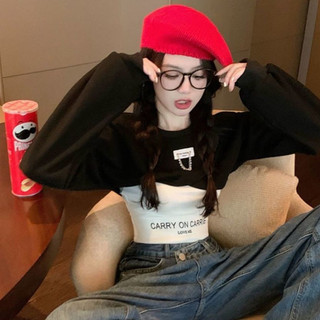 Set áo cặp croptop kèm áo dây ❤️❤️❤️
