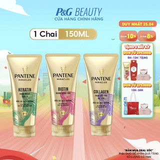 Dầu Xả PANTENE 3 Phút Diệu Kì Tuýp Chăm Sóc Hư Tổn Chai 150ml