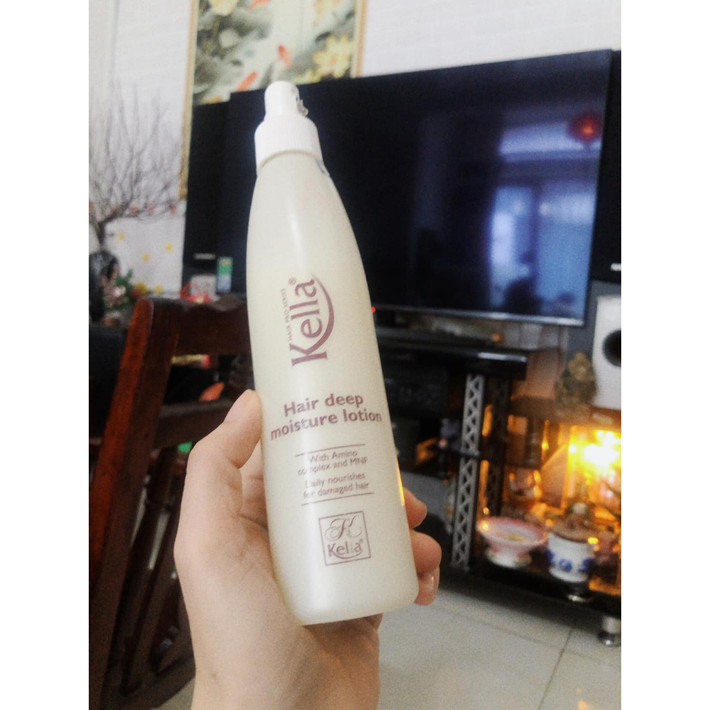 ShopLILASỮA XỊT DƯỠNG TÓC KELLA HAIR DEEP MOISTURE LOTION 250ML - 16743