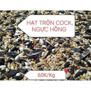 500Gram hạt trộn đầy đủ chất dinh dưỡng dành cho cockateil, ngực hồng, Green Check...