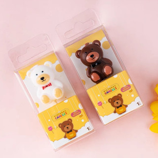 Nến gấu cute trang trí bánh kem sinh nhật, quà tặng lưu niệm, quà tặng bạn bè
