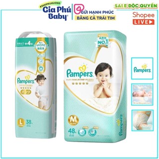 Tã bỉm Pampers Nhật Premium size NB72 /S66 /M64 /L48 hàng chính hãng