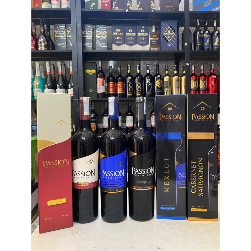 Vang Đỏ Chile PASSION 13.5% 750ml
