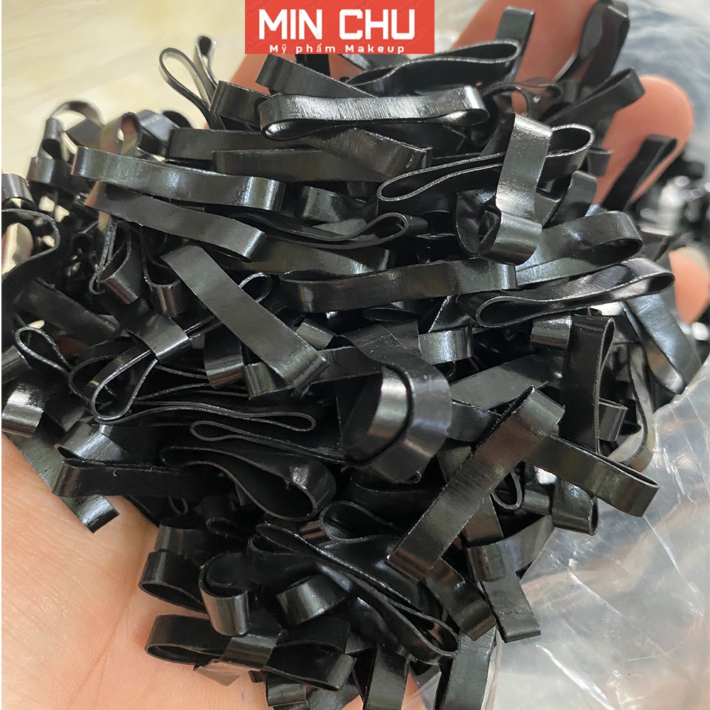 Chun đen cột tóc ,thun buộc tóc , nịt buộc tóc siêu dai (50g - 100g)