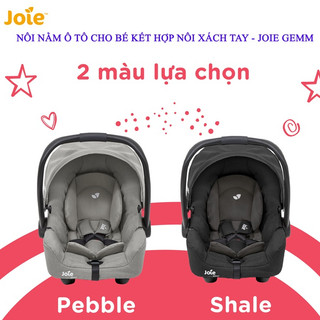 Nôi nằm ô tô kết hợi nôi xách tay trẻ em - JOIE GEMM SHALE ( HÀNG CHÍNH HÃNG )
