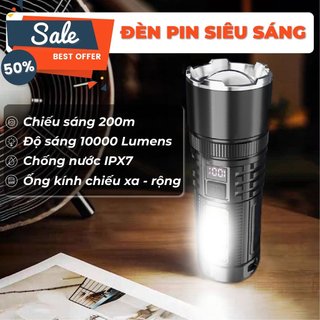 Đèn pin cầm tay chiếu xa siêu sáng 1 bóng led siêu sáng