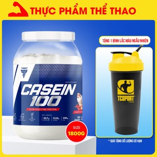 Sữa Tăng Cơ CASEIN 100 (600g - 1800g) - Whey Protein Ban Đêm - Hàng Chính Hãng TREC Nutrition