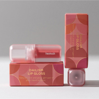 (Thanh lý) Son Bóng Heimish Dailism Lip Gloss Bóng Mịn Dưỡng Ẩm Lên Màu Tự Nhiên Makeup Hàn Quốc