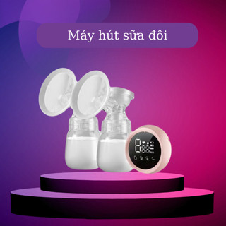 Máy hút sữa miss baby cao cấp pin sạc tiện lợi nhỏ gọn máy hút sữa điện đôi massage hút sữa máy vắt sữa đôi hiệu quả