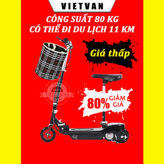 xe điện mini xe đạp điện,xe scooter điện cho người lớn, xe trượt scooter dàng gấp gọn,tải trọng 80kg