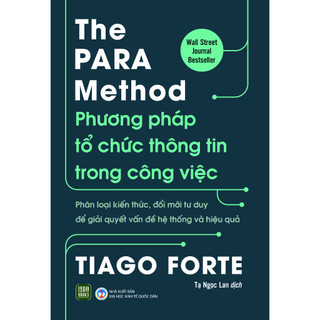 Combo Sách - Buiding A Second Brain - Thiết Lập Bộ Não Thứ Hai + The PARA Method - Phương Pháp Tổ Chức Thông Tin Trong C