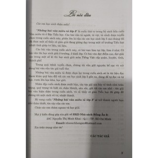 Sách - Những Bài Văn Miêu Tả Lớp 5 ( ha3)