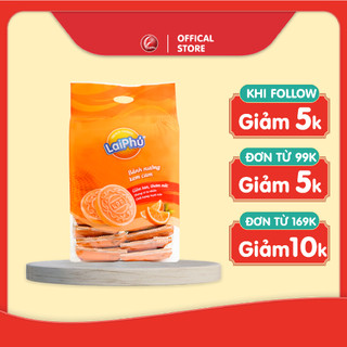 Bánh Cookies Lai Phú Kem Cam 350G