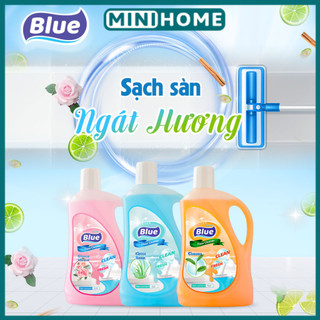 Nước lau sàn BLUE Hàn Quốc chính hãng nước lau nhà chiết xuất tự nhiên hương sả chanh - 1L