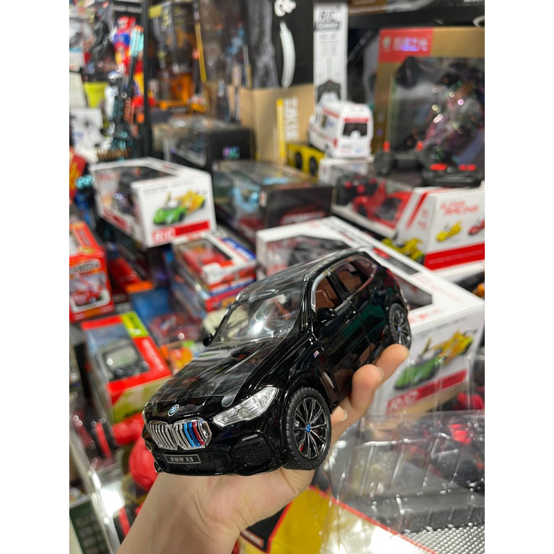 Mô hình xe ô tô hợp kim BMW X5 Driver tỉ lệ 1:24 đánh lái, bấm còi