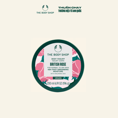 Sữa Chua Dưỡng Thể Hương Hoa Hồng Anh Quốc British Rose Body Yogurt 200ml The Body Shop
