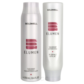 Cặp dầu gội xả Goldwell Elumen Wash Treat dành cho tóc nhuộm màu 250ml/200ml (New)