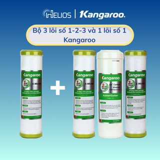 Combo 4 lõi lọc nước Kangaroo cho máy lọc nước KANGAROO