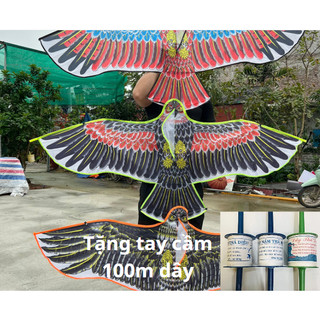Diều  đại bàng cánh thẳng tặng TAY CẦM 100m