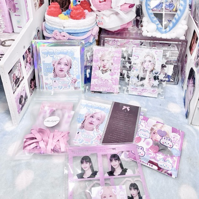 Thẻ ảnh đen hồng official sẵn