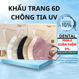  Khẩu trang 6D Pro mask UNI, hàng cao cấp chính hãng