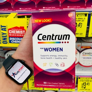 Vitamin tổng hợp tăng cường sinh lực cho phụ nữ Centrum For Women 60 viên