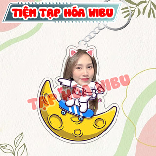 Móc Khoá Acrylic In Theo Yêu Cầu Chìa Khóa Em Bé Phụ Kiện Túi Xách Balo Cute Ghép Mặt 5cm Tiệm Tạp Hóa Wibu