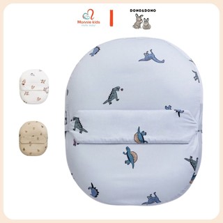 Gối chống trào ngược Dono & Dono cotton cho bé 65x80cm, gối chống trào ngược Hàn Quốc - Monnie Kids