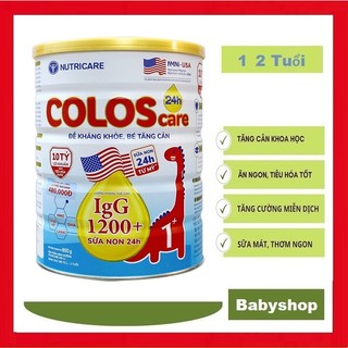 Sữa Non ColosCare 1+ 800g 1200igG 800g [Date 2026]