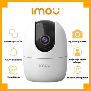 Camera Imou IP Wifi Ranger IPC-A42P-L 4MP, xoay 360, Tự động bù sáng (AGC), Hỗ trợ chuẩn ONVIF