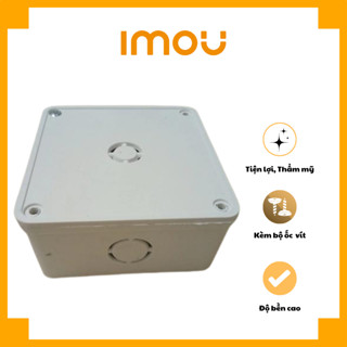 [CHÍNH HÃNG] Hộp Box kỹ thuật camera 11x11, Chất liệu PVC chống cháy, Loại hộp kín, có nắp đậy.