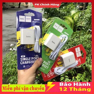 Bộ sạc nhanh HOCO C81 , cốc sạc nhanh cho ĐT ,Samsung type c,micro usb android