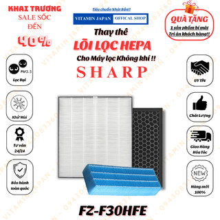 Màng lọc không khí Sharp: KC-30EV, 30T5, 30T6, 30T7; FP-J30E, JM30V, F30E, GM30E, FU-A28EV,..