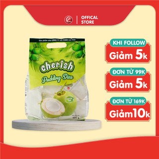 Thạch pudding cherish vị dừa 405g